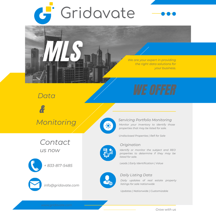 Dark Yellow Gridavate MLS (LinkedIn Post)